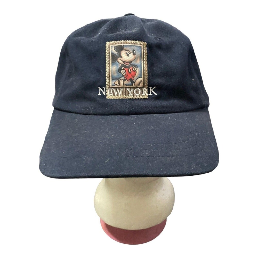 The Disney Store Mickey Hat New York Adjustable Dad Hat Ball‎ Cap